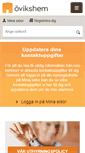 Mobile Screenshot of ovikshem.se